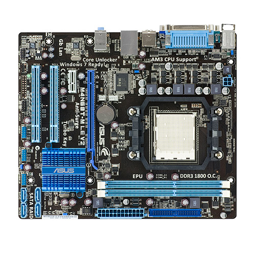 Product Description: ASUS M4N68T-M LE V2, MATX, AM3, GF7025N, 2D31800 ...